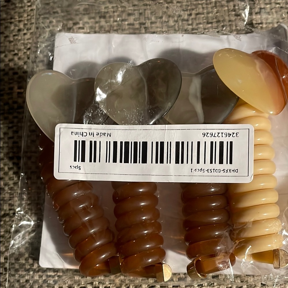 New Heart-Shaped Hair Claw Clips